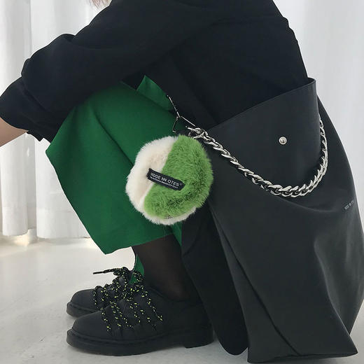 HIDDENNOTES l 原创 百搭毛绒ins包包mini链条包小众设计零钱包 商品图1