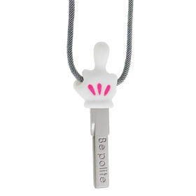 made by dizon 米奇钥匙项链 原创设计立体潮流夜光挂绳