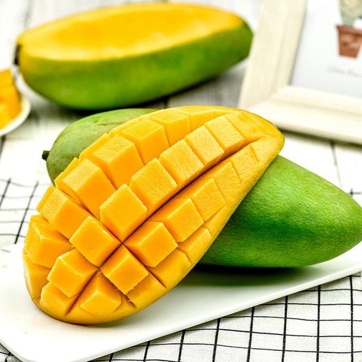 金煌芒果 个大饱满 皮薄肉厚 买3斤送1.5斤到手4.5斤 商品图3
