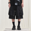 PCLP(PERCLIPS) 解构可拆卸拉链休闲短裤男国潮牌潮流宽松五分裤 商品缩略图1