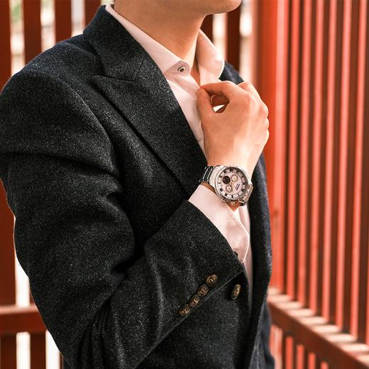 西铁城日本官方正品光动能月相盈亏月份星期日历男表AP1054-80A 商品图4