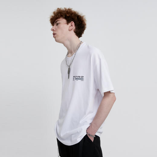 FPA(VENGETICE)烫唛印花宽松短袖 国潮牌图案嘻哈休闲街头半袖T恤 商品图2