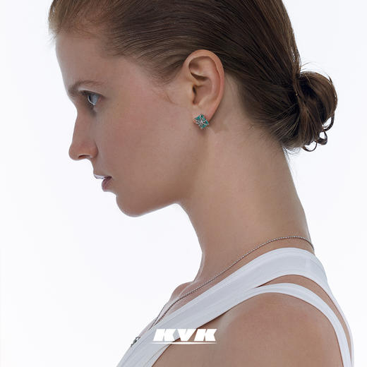 KVK蜘蛛形态础元素耳钉小巧精致设计感简约气质饰品冷淡风耳钉 商品图1