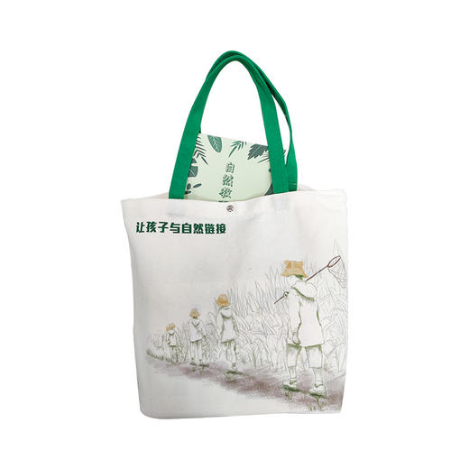 园长之家溪谷森林无纺布袋手提棉布袋宣传袋帆布包环保购物袋 商品图4