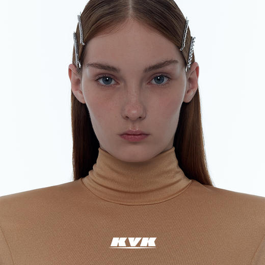 KVK2021年新款组合发夹少女刘海发夹边夹简约侧边一字夹头饰发饰 商品图1