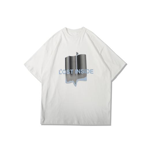 PCLP(PERCLIPS) 立体渐变印花短袖 T恤TEE宽松国潮图案男潮流 商品图4