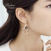 TZW-网红菱形耳环女韩国名媛气质简约耳饰 商品缩略图6