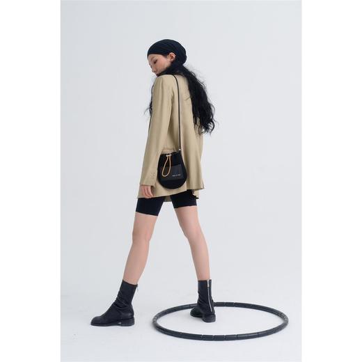 〖HIDDE NN OTES〗原创单肩包 下楼要背的mini网格抽绳休闲斜挎包 商品图0