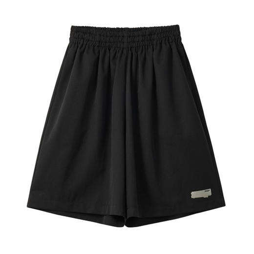 PCLP(PERCLIPS)夏季黑色西装短裤男国潮牌潮流宽松休闲薄款五分裤 商品图4