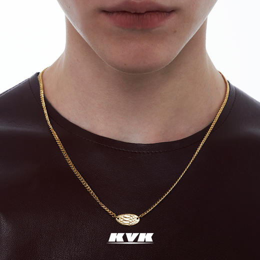 KVK项链女小众设计感2021新款潮ins简约锁骨链轻奢高级感饰品吊坠 商品图3