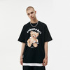 FPA(VENGETICE) 歪头小熊印花短袖T恤 国潮嘻哈宽松休闲街头情侣 商品缩略图0