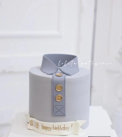 翻糖男士领结蛋糕 商品图0