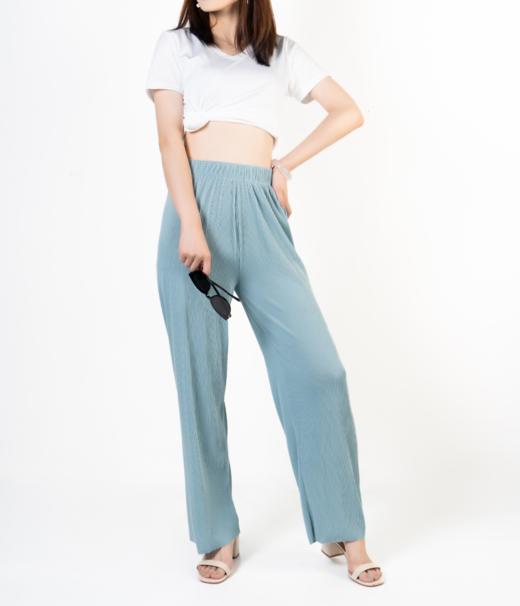 【2月11日起按订单先后顺序发货】ADALOOK三宅醋酸空气裤【100%美国进口NAIA醋酸面料 】【ISSEY MIYAKE奢品同款】【藏肉显瘦 秒变大长腿】 商品图7