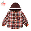 商场同款棉果果春秋季男童法兰绒绗棉衬衣外套M312100721464 商品缩略图1