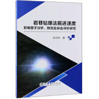 岩巷钻爆法掘进速度影响因子分析、预测及综合评价研究\张召冉 商品图0