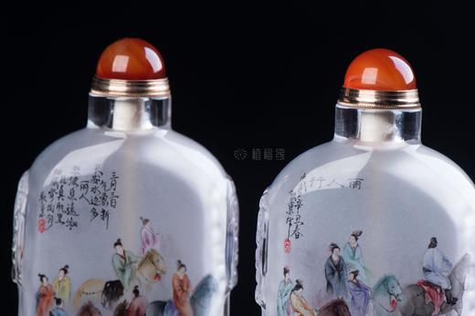 【丽人行】水晶内画鼻烟壶-ZX2106052 商品图9