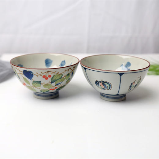 日本碗原装进口家用创意日式网红陶瓷红樱桃饭碗小碗单个精致餐具 商品图1