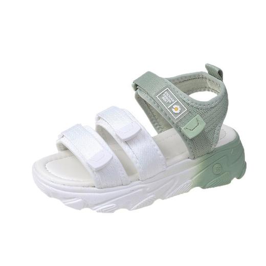 【夏季松糕软厚底凉鞋】女ins潮魔术贴女鞋 商品图4