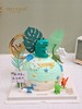 1027CAKE | 恐龙主题 宝贝生日蛋糕  恐龙乐园 球形 怪兽 商品缩略图1