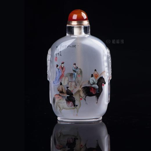 【丽人行】水晶内画鼻烟壶-ZX2106052 商品图7
