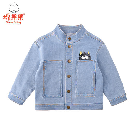 商场同款棉果果春秋季男童弹力梭织休闲外套M312100221444 商品图1