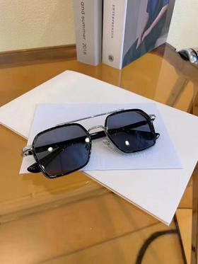 客配 双梁黑银色+近视墨镜片 参考度数600度+