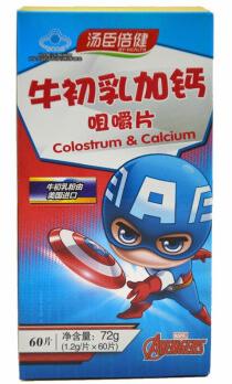 汤臣倍健 牛初乳加钙咀嚼片 1.2g*60片 补充营养增强免疫力 商品图4