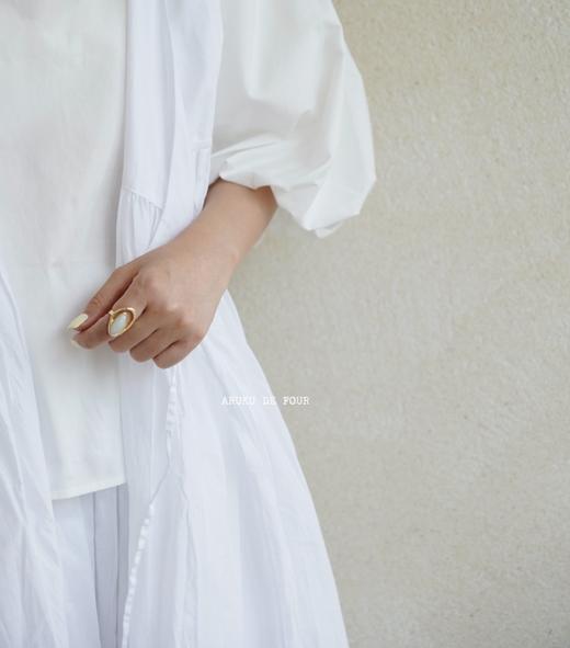 FRANCESCA浅灰/白/黑背心绑带裙 商品图2