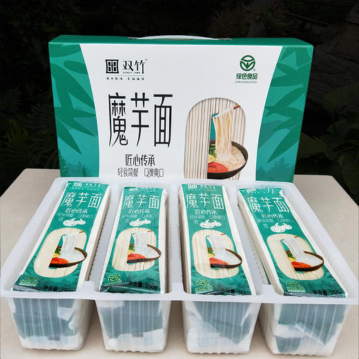 竹溪特产 双竹魔芋面 3kg/盒 商品图3