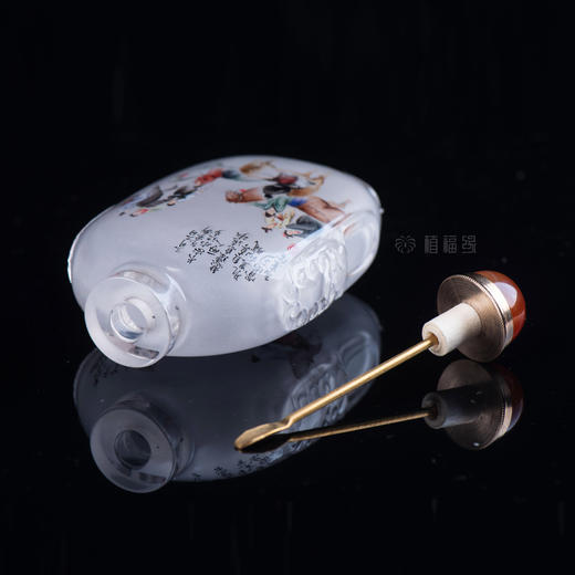 【丽人行】水晶内画鼻烟壶-ZX2106052 商品图4