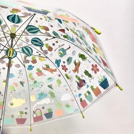 【透明雨伞】法国DJECO 儿童透明雨伞 可爱手绘ins风小雨伞 商品图13