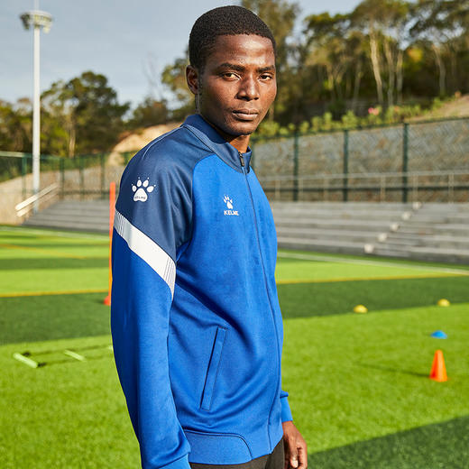 【亚洲杯同款】卡尔美运动外套男 春季新款足球训练服开衫夹克拉链针织套装 商品图2