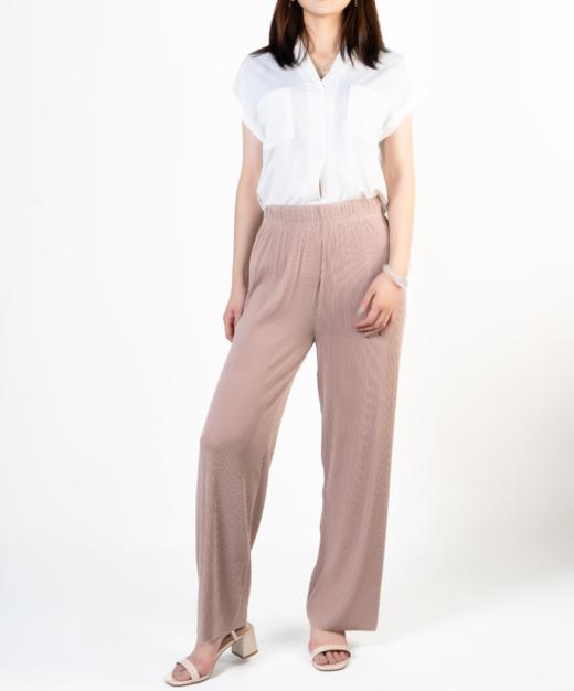 【2月11日起按订单先后顺序发货】ADALOOK三宅醋酸空气裤【100%美国进口NAIA醋酸面料 】【ISSEY MIYAKE奢品同款】【藏肉显瘦 秒变大长腿】 商品图8