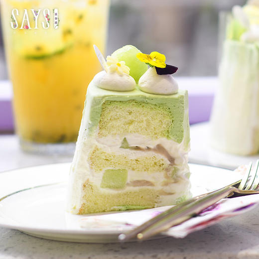 玲珑蜜瓜戚风切件 商品图1