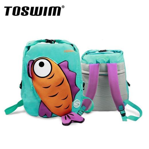 TOSWIM拓胜游泳包儿童干湿分离男女轻便泳衣装备收纳包泳包防水沙滩包 商品图1