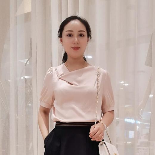 2楼凯莉米洛专柜聚酯纤维粉色上衣 商品图0
