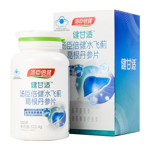 汤臣倍健 水飞蓟葛根丹参片 120片 肝护肝加班熬夜 辅助保护化学性肝损伤 商品图0