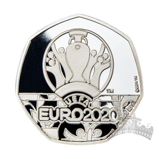 2021直布罗陀 欧洲杯决赛之路纪念币 商品图3