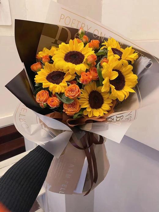 【心花怒放】向日葵花束 商品图0