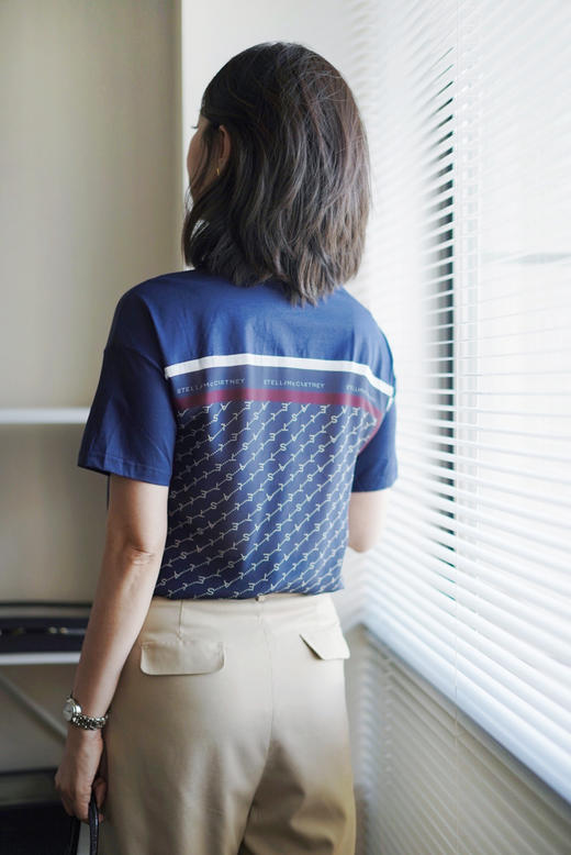 可盐可御女人味 前短后长丝光棉真丝T恤大T恤女 商品图8