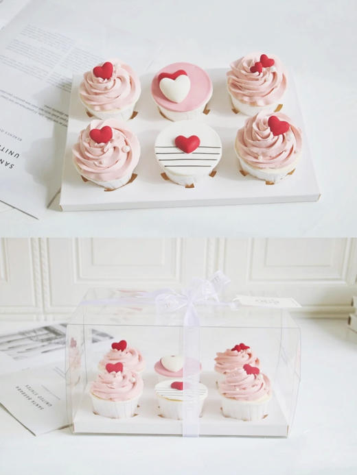 情侣、纪念日主题：杯子蛋糕，口感和颜值缺一不可，爱和期待，520、情人节、七夕必选，需提前24小时以上预订 商品图7