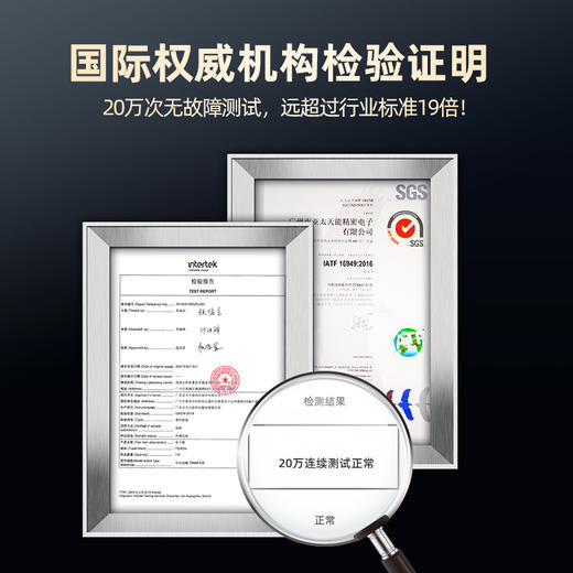 亚太天能别墅豪宅指纹锁F8双开锁欧式古典智能门锁 商品图4