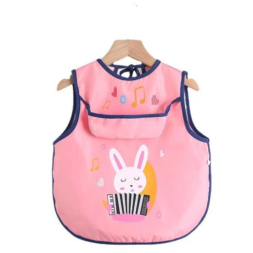 【0-6岁宝宝防水罩衣】薄款透气  反穿款儿童婴儿防水围裙护衣围兜 商品图6