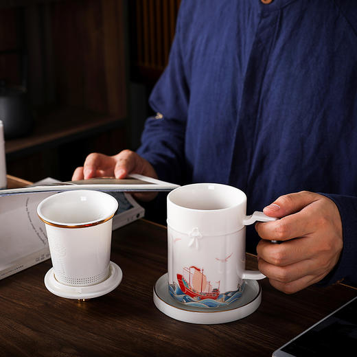 四海升平茶漏杯 商品图4