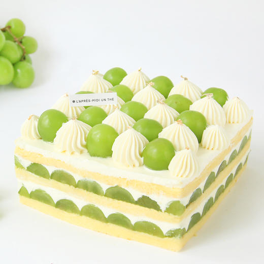 玉露晴王青提茉莉奶油蛋糕