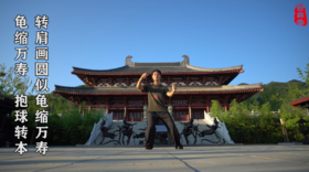 曹老师演示龟缩功万寿功