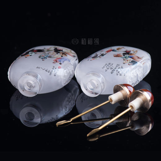 【丽人行】水晶内画鼻烟壶-ZX2106052 商品图11
