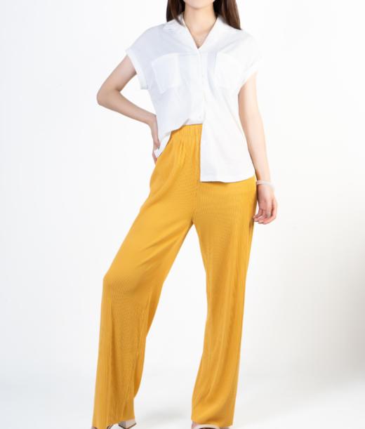 【2月11日起按订单先后顺序发货】ADALOOK三宅醋酸空气裤【100%美国进口NAIA醋酸面料 】【ISSEY MIYAKE奢品同款】【藏肉显瘦 秒变大长腿】 商品图12