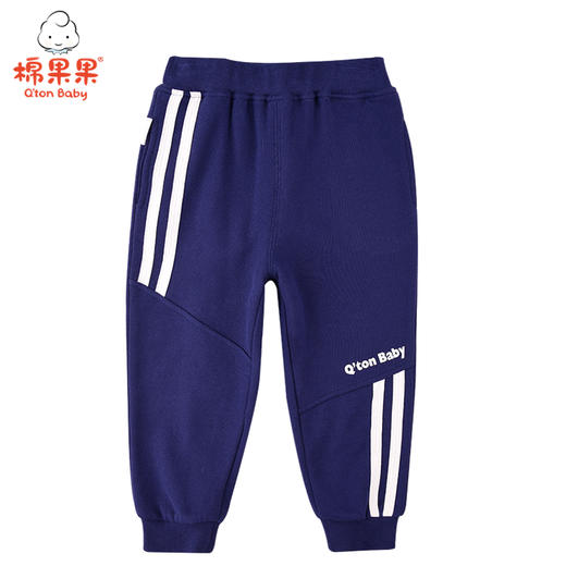 商场同款棉果果春秋季男童大毛圈运动长裤M312200221470 商品图2