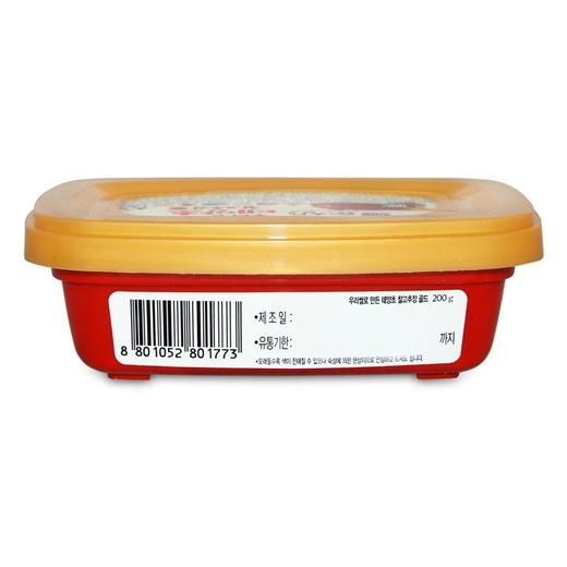 清净园 韩国进口淳昌辣椒酱 200g/盒 商品图3